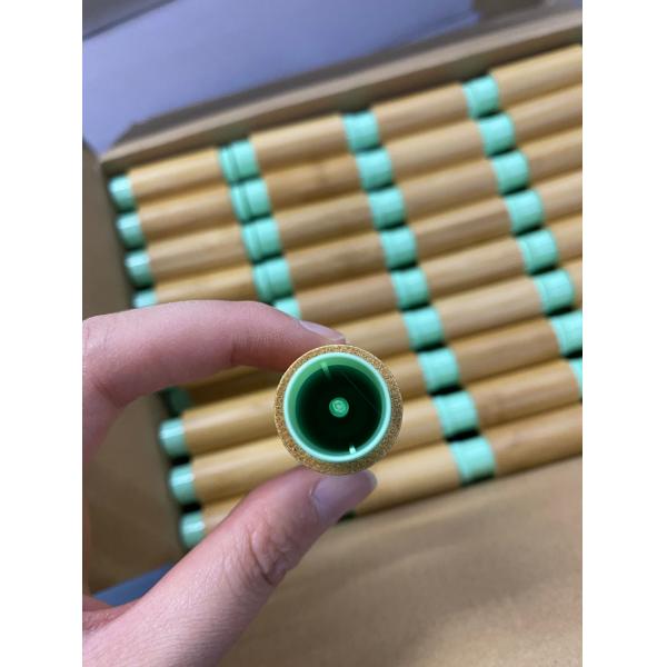 Recyclable Empty Bamboo Lip Balm Lip Gloss Lipstick Tube Container Biodegradable