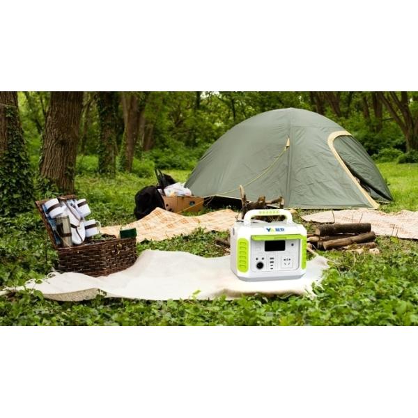 Portable Power Station,300Wh/292000mAhSolar Generator,Lifepo4 Battery Power Supply 300W Peak 500W with USB-C ,PD60W 4