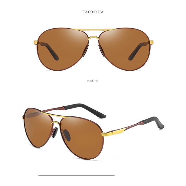 Ultra Lightweight Rectangular Polarized Stylish Sunglasses UV400 Protection