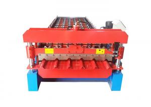 China Color Steel Aluminium Wave 15m/Min Sheet Metal Roll Forming Machines on sale