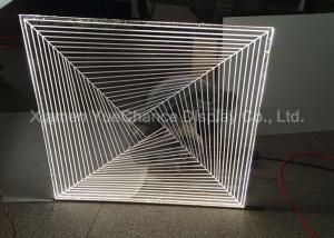 China Store Custom Shape Acrylic Decorative Items Promotional Acrylic Crafts With LED wholesale