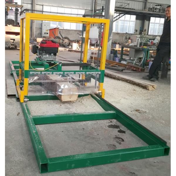 Horizontal 600mm 36 Inch Chainsaw Mill 5.5Kw Log Sawing Machine