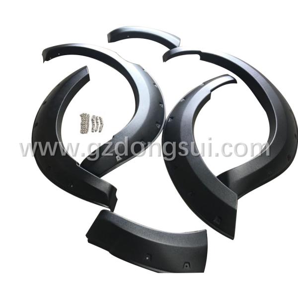 Black OEM Fender Flares , Truck Accessories Fender Flares For Nissan Navara NP300