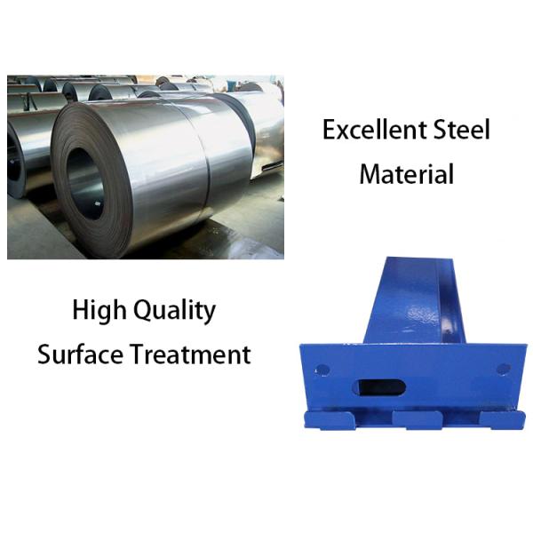 700kg Four Layer Warehouse Storage Shelves Warehouse Storage Racking Metal Shelving