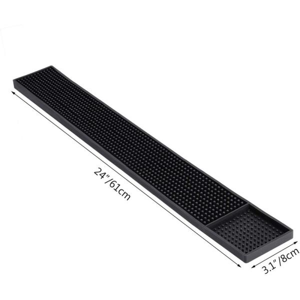 BM-002 Disposable Rubber Bar Mats, Bar Serving Puddle Mat Restaurant
