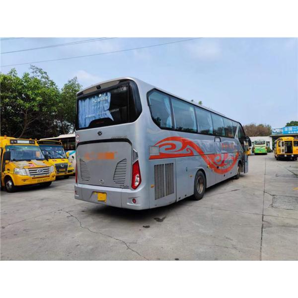 Used Kinglong Coach XMQ6125 Mini Coach Bus 51 Seats Weichai Rear Engine Bus Coach Accessories With Yutong Higer