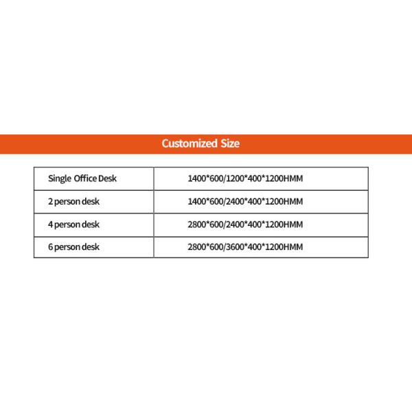 Office Furniture Home Office Workstation Computer Table Cubicle Staff Office Desk