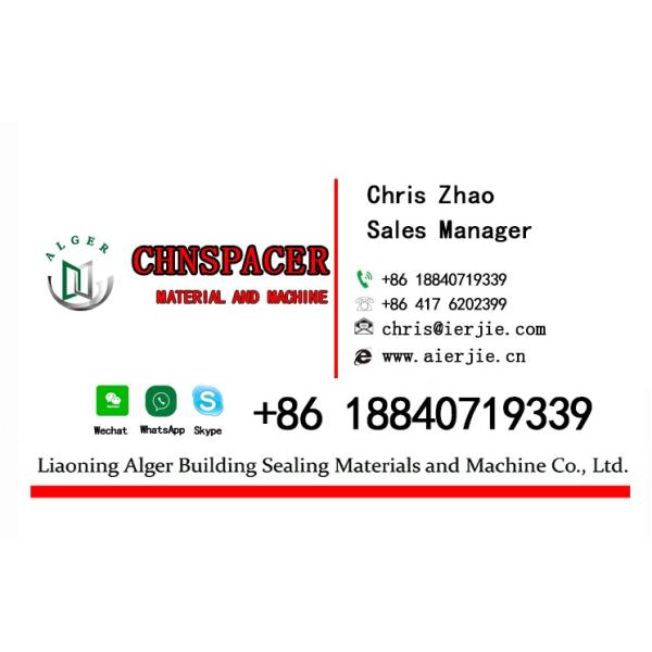 Insulating glass production line machine