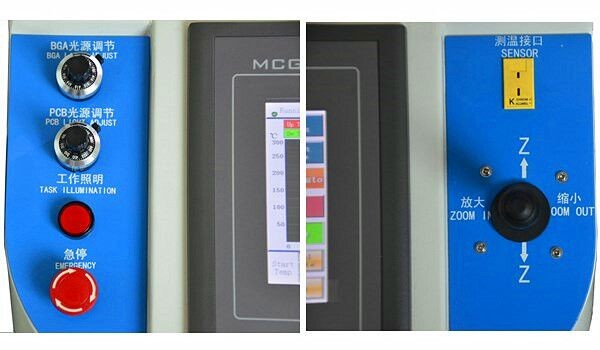 Digital Hot Air Infrared BGA Rework Station WDS-700 Phone IC Removal