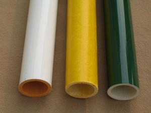 China hot sell Colorful painted Glass fiber tube FRP tube frp pipe fiberglass tube pole can be OEM  with factory price wholesale