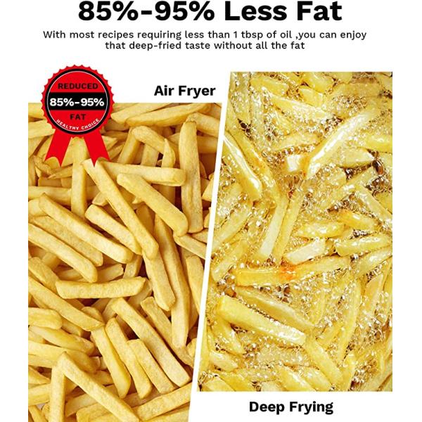 Kitchen Appliance Digital Air Fryer Multi Functional Dual Touch Screen