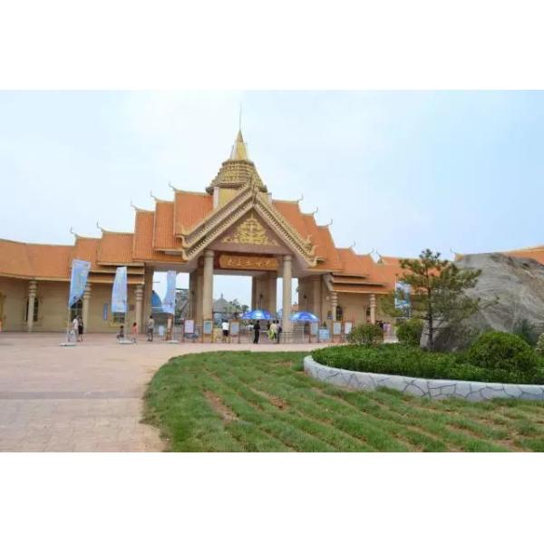 Excited Large Outdoor Rainbow Water Slide Weather Resistance