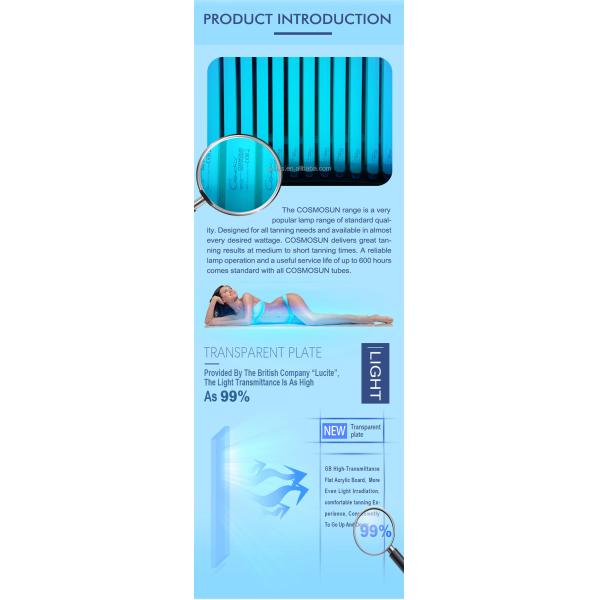 Hotsale Vertical Solarium Stand up Tanning Bed Indoor Sunbed Machine Down Home Tanning Bed Booth Taning Machine Solarium Sunbed for Skin Tanning