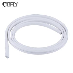 China Recessed Flexible Neon Light Rope 6.5*13mm Bendable Silicone Tubing For LED Lights wholesale