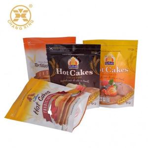China Ziplockk Stand Up Cake Bakery Bread Packaging Barrier Biodegradable Laminated Bag wholesale