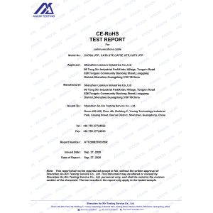 SHENZHEN LIANXUN HIGH-TECH CO., LTD.& LANSAN INTL LIMITED Certifications