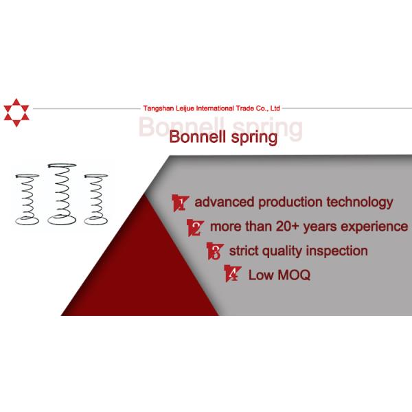 Factory Wholesale Coil Spring Bonnel Custom Bonnell Spring Coil Assembling High Carbon Bonnell Inner Springs