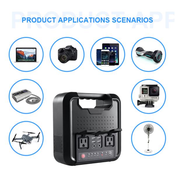 Solar Portable Generator System / Car Jump Start Battery 59400mah 220wh High Capacity