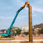 OEM Excavator Piling Boom Customized Excavator Piling Boom and Arm 1Year