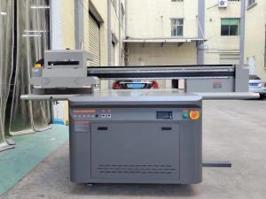 China Curable UV Flatbed Printer With Ricoh/Toshiba Head For Rigid And Flexible Media wholesale