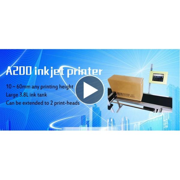 16 Dots Large Character Inkjet Printer 220V 50HZ 100VA Power