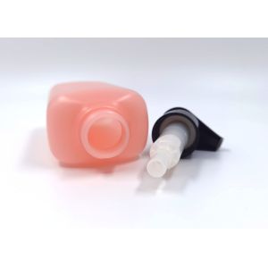 Body Wash Empty Plastic Bottle 610ml With Black Lotion Pump