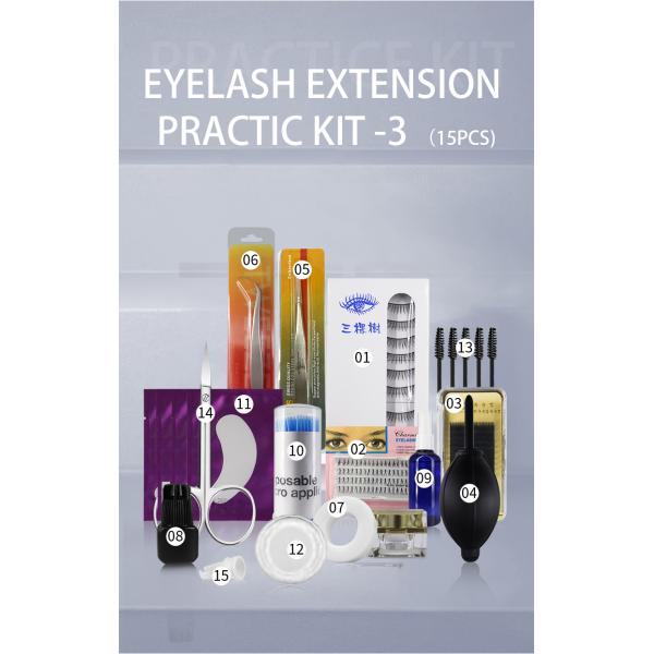 15 Pcs/Set L B C Curl Eyelash Extension Accessories Professional Eyelash Extension Tools