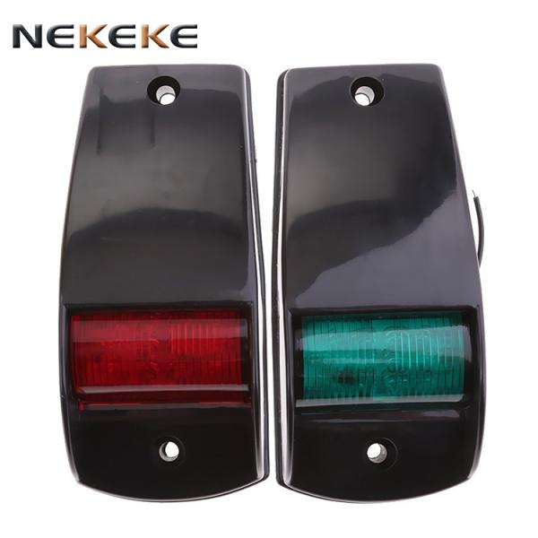 Custom Black Plastic LED Marine Navigation Lights 2W Starboard Signal Light