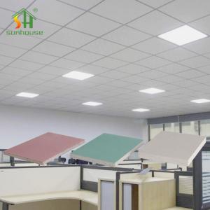 China 8.5mm PVC Laminated Gypsum Ceiling Fireproof For Office Ceiling on sale