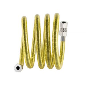 Buy cheap DN10x400 Stainless Steel Gas Hose , SS304 Natural Gas Heater Hose from wholesalers