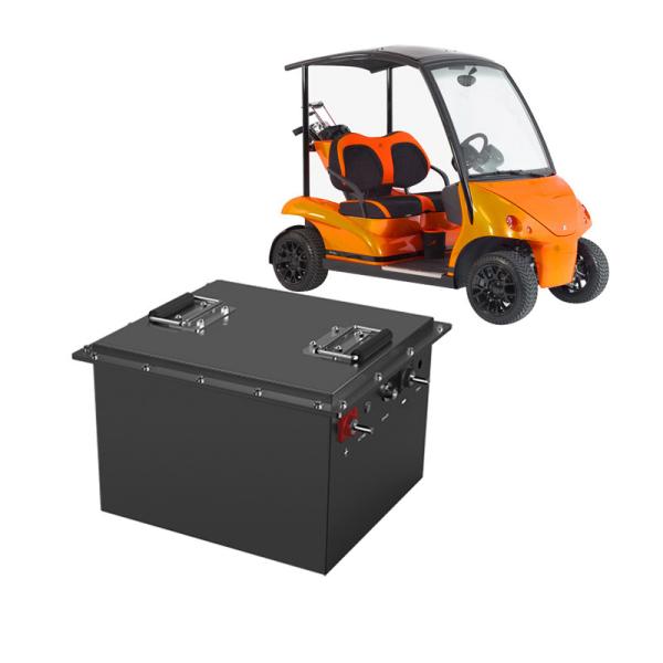 Built In Smart BMS 36V 56Ah LiFePO4 Lithium Ion Battery Pack For Golf Carts