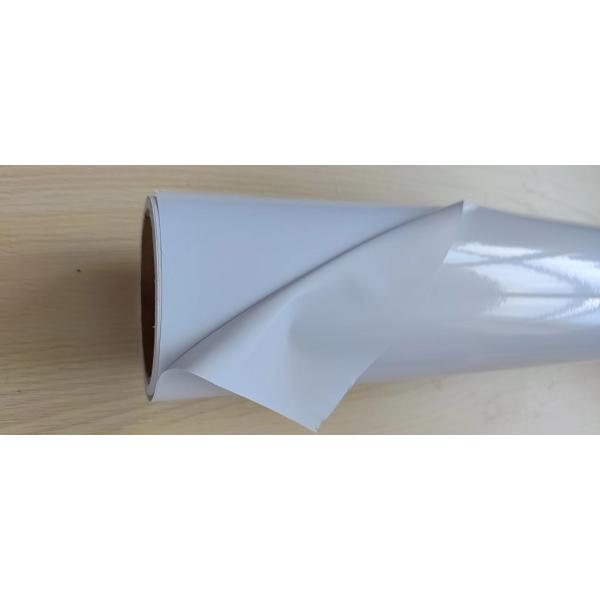 1.82m 2.02m Width PVC Solvent Adhesive Vinyl Sticker 100mic 140gsm Liner