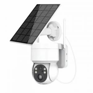China 4MP WiFi PTZ Solar Security Camera 4G 3.7W Solar Panel Durable wholesale