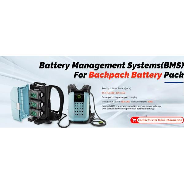 BMS for backpack battery pack