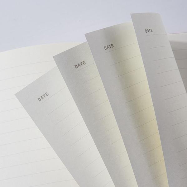 Soft Cover Pu Leather Notebook with Elastic Pen Holder Customized Paper Notebook