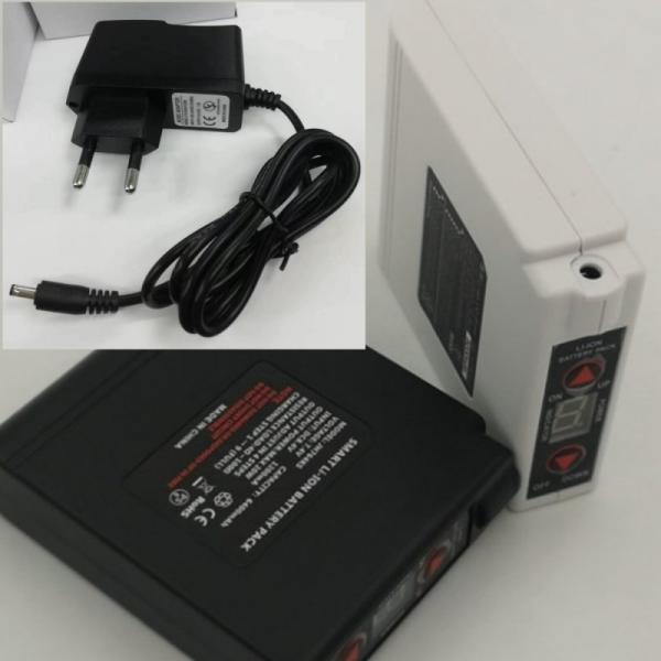 ABS Heated Clothes Battery Charger Set 7.4V 4400mAh For Cooling Fan Vest