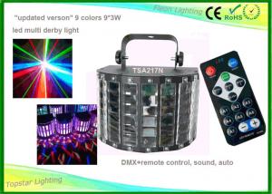 China Led Concert Stage Lights , 9 Colors Multi Derby Dj Club Lights, Led effect light dj wholesale