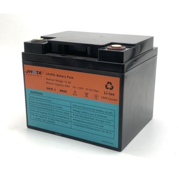 JHOTA Lithium Iron Phosphate Battery Lifepo4 12.8V 42Ah Solar Storage Battery Pack