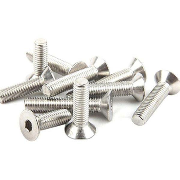 Stainless Steel Allen Driver Flat Head Screw DIN7991/ Hex Socket Countersunk Head Machine Screw