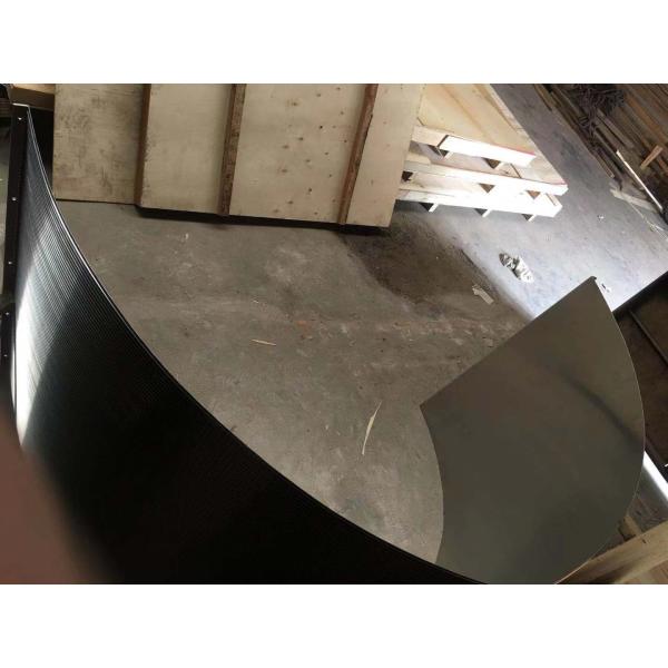 2000mm Width Sieve Bend Screen Curved Sieving Wire Mesh 0.25mm - 1mm Slot