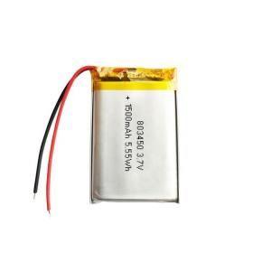 China 803450 Lipo Battery 3.7 V 1500mah wholesale