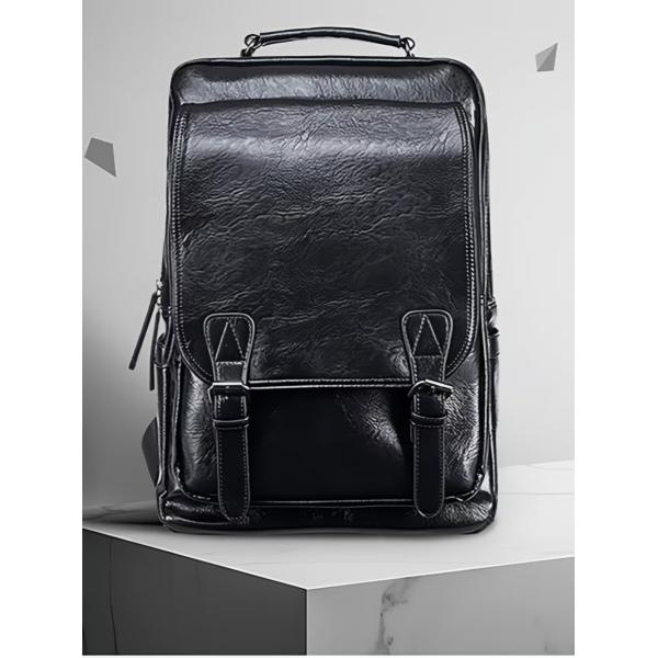 Cotton Lining Material Unisex Backpack with Ergonomic Design and Multiple Pockets Zipper Hasp Closure