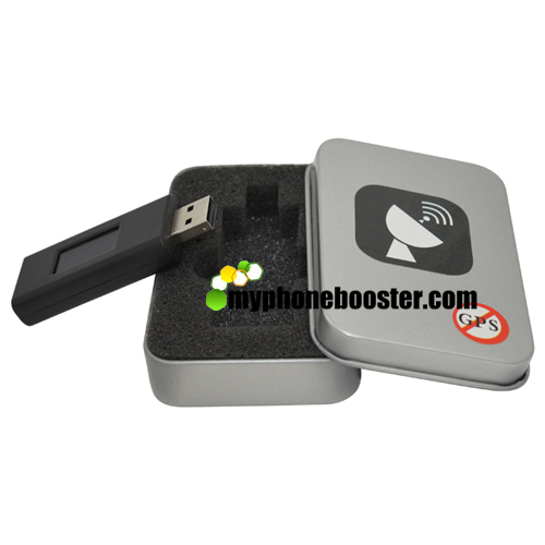 New USB Disk GPS Cell Phone Signal Jammer Blocker Block GPS L1 L2 Inner Omni-Directional Antenna Range Up to 10 Meters