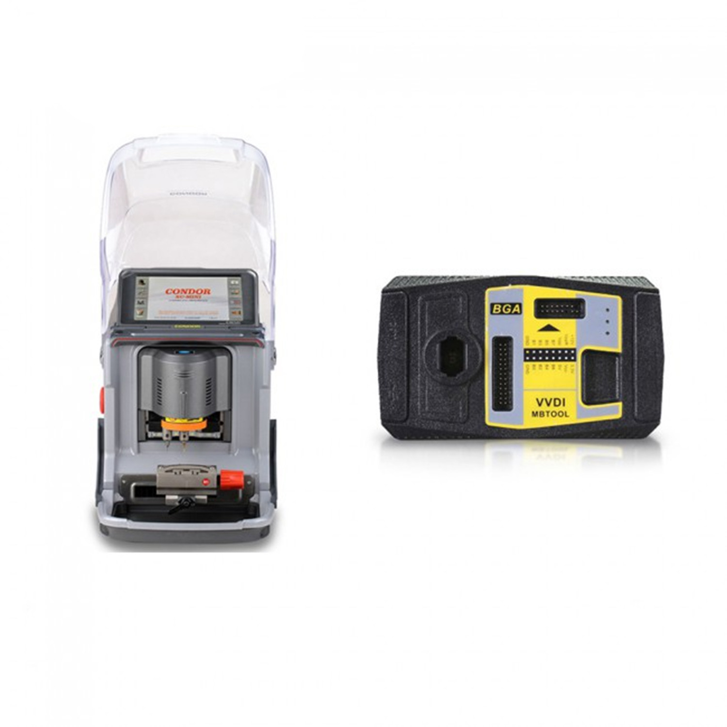 Quality Value bundle Xhorse Condor XC-Mini Plus and VVDI MB BGA Tool with 1 Free Token Everyday and 1 Year Unlimited Tokens for sale