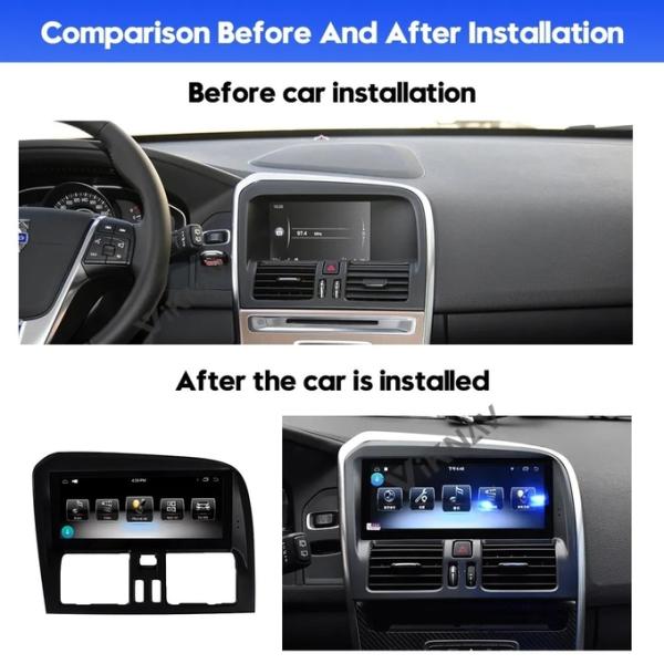8.8 Inch Android Touch Screen Car radio For 2009-2017 Volvo XC60 Navigation GPS Multimedia Player Wireless Carplay 4G