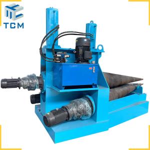 Special Sheet Metal Cone Rolling Machine 3 Rollers Hydraulic