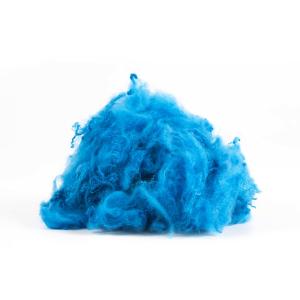 Recycled Colored Polyester Fiber 1.4D 3D 6D 15D For Spinning And Nonwoven