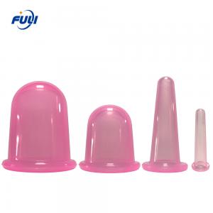 China 1pcs Suction Silicone Massage Cupping Anti-Cellulite Cups Facial and Body Therapy wholesale