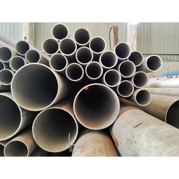 Large Diameter Stainless Steel Tube Hairline Finish Spiral Welded Tube Cold Drawn SS201