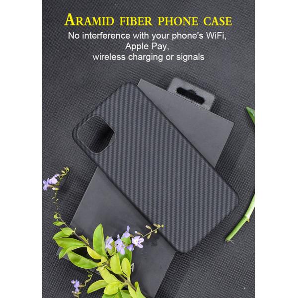 Super Slim Premium Aramid Fiber Phone Case For iPhone 11 , Protective Phone Case